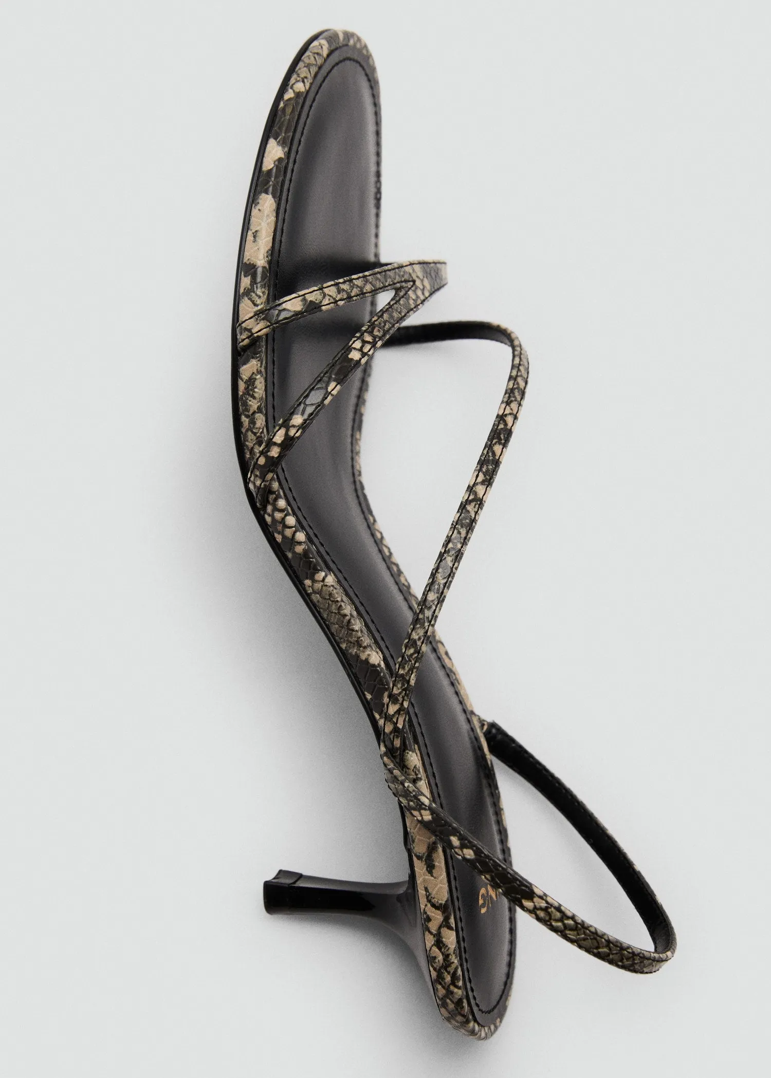 Strappy heeled sandals