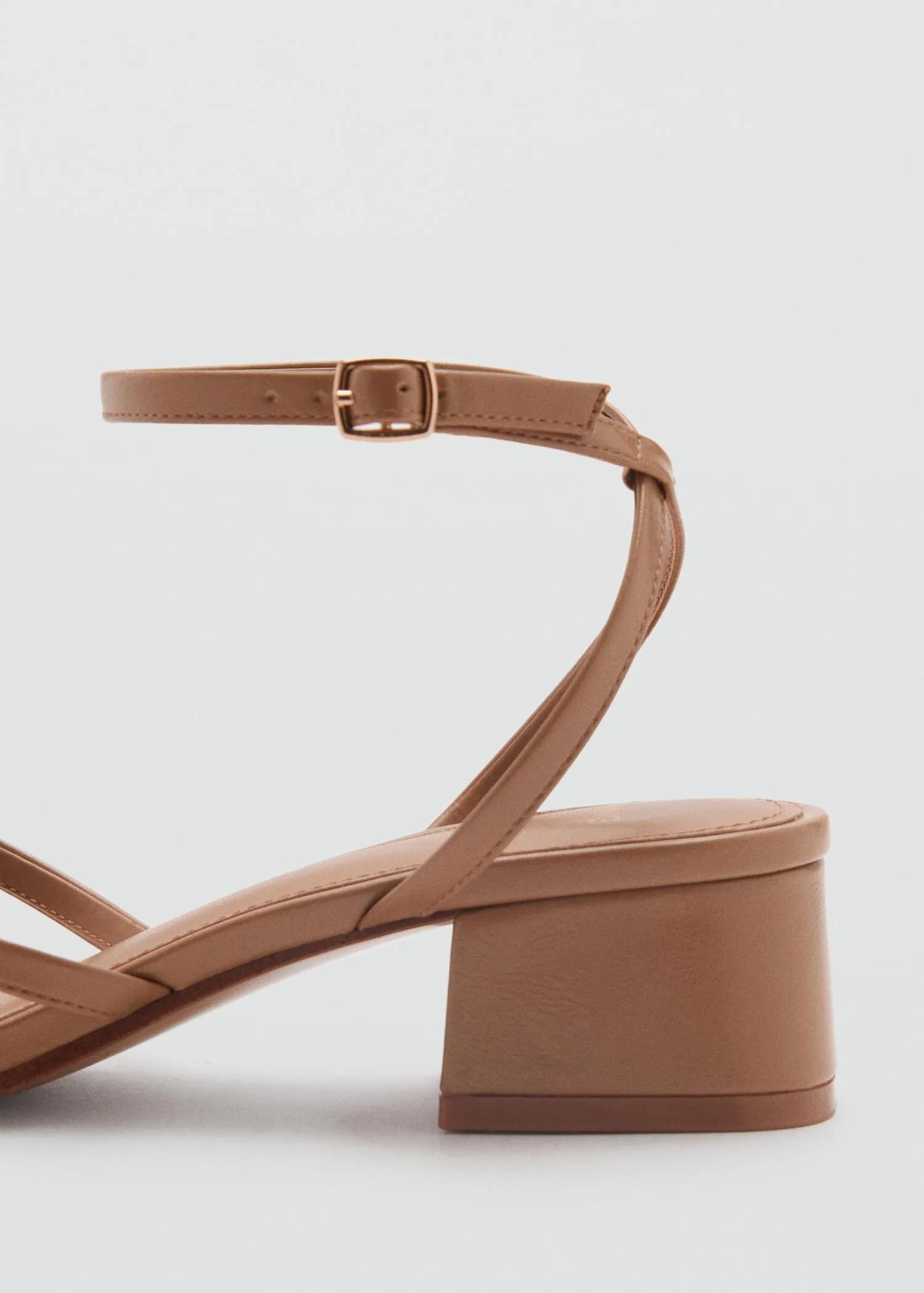 Strappy heeled sandals