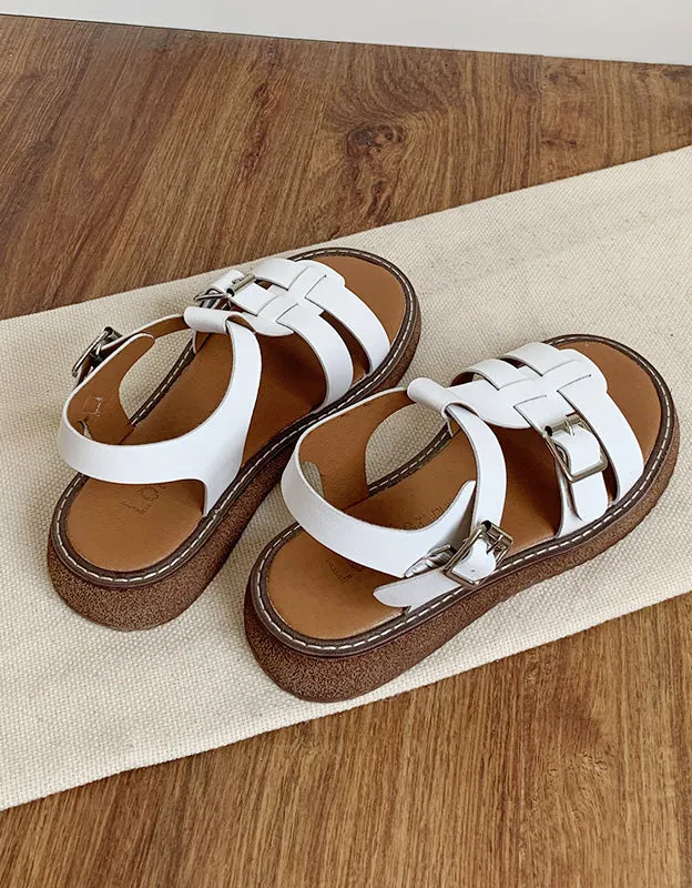 Summer Open Toe Strappy Sandals Slingback