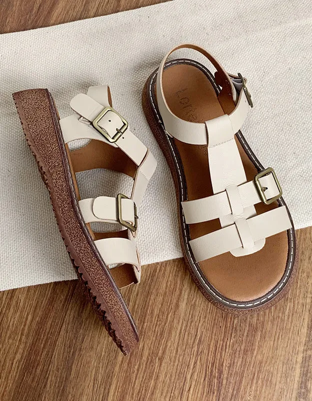 Summer Open Toe Strappy Sandals Slingback
