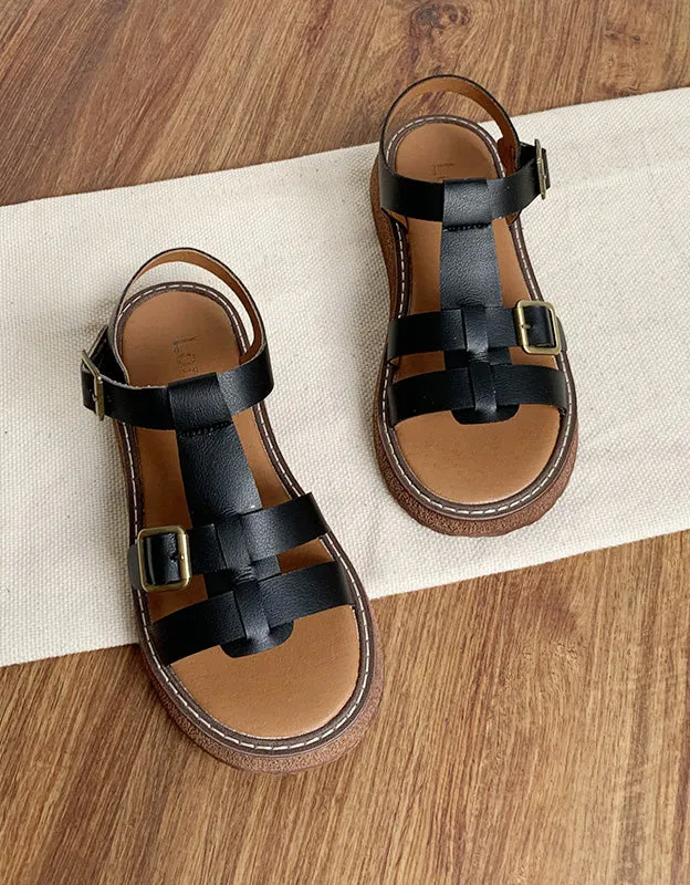 Summer Open Toe Strappy Sandals Slingback