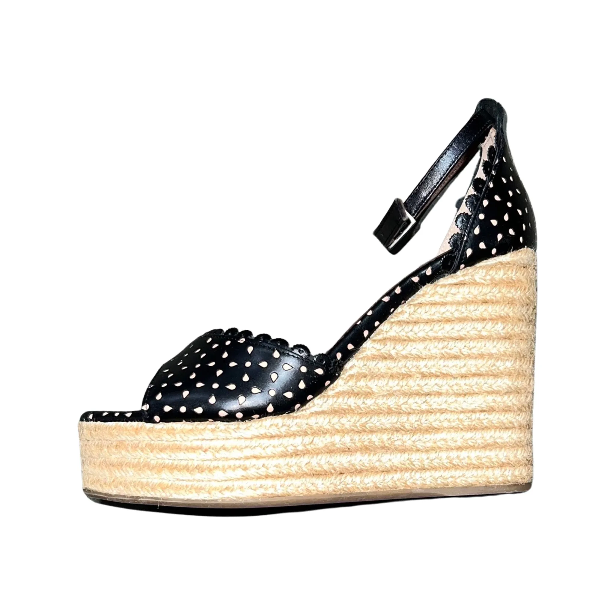 Tabitha Simmons Harp Wedge Black