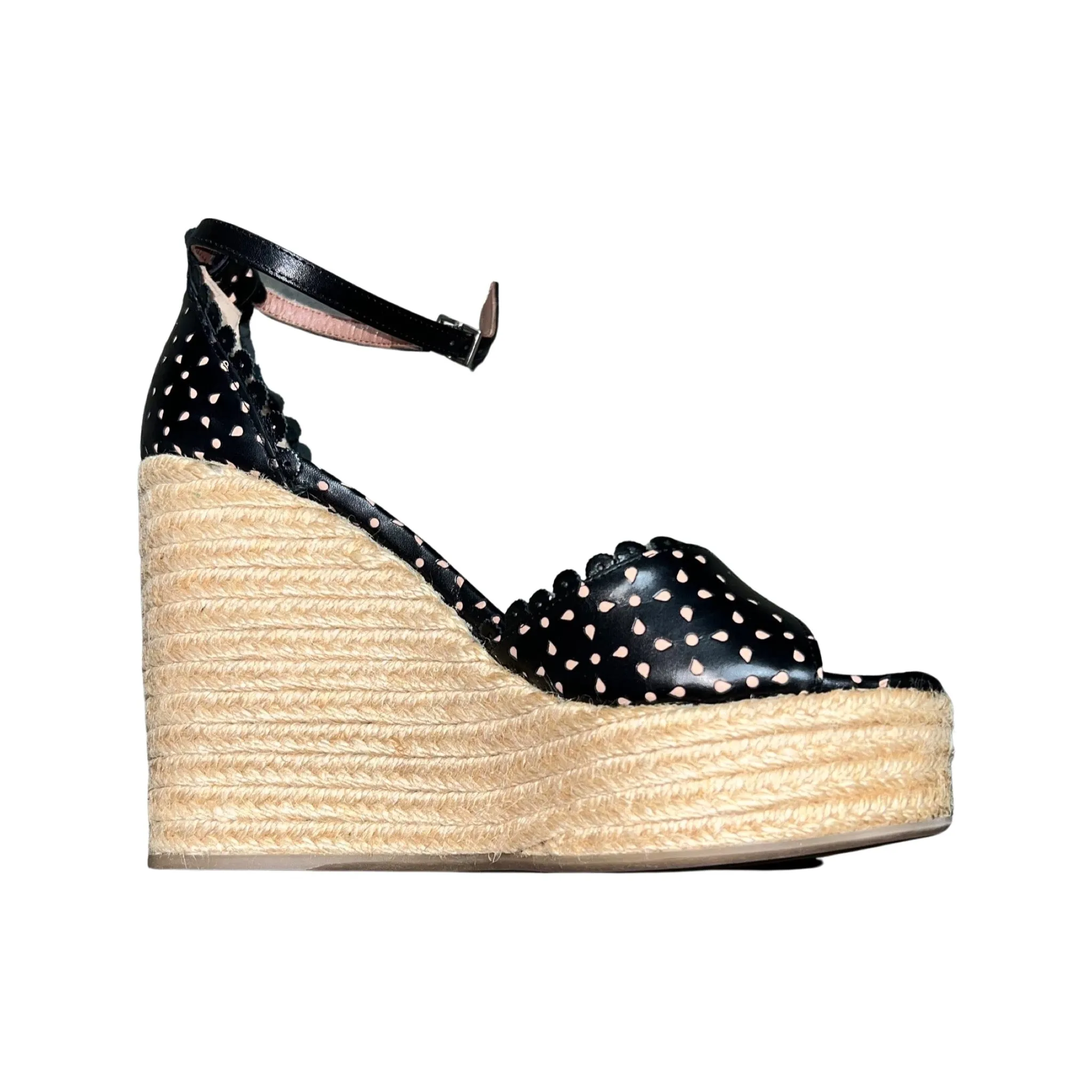Tabitha Simmons Harp Wedge Black