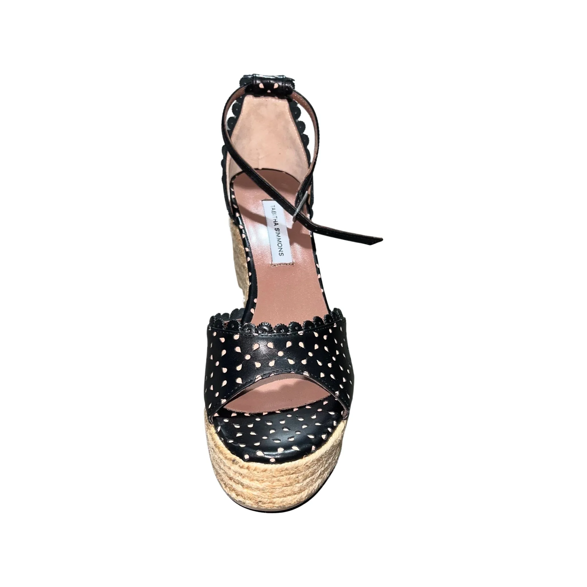 Tabitha Simmons Harp Wedge Black