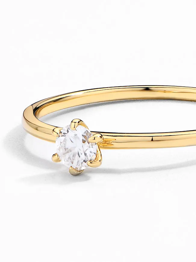 Thin Stackable Ring