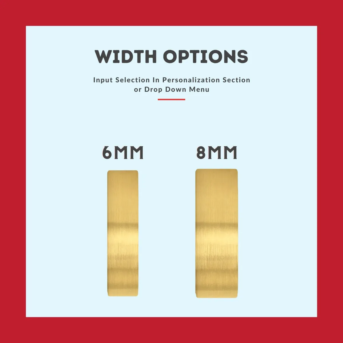 URBEN | Whiskey Barrel Wood, Gold Tungsten Ring, Brushed, Flat