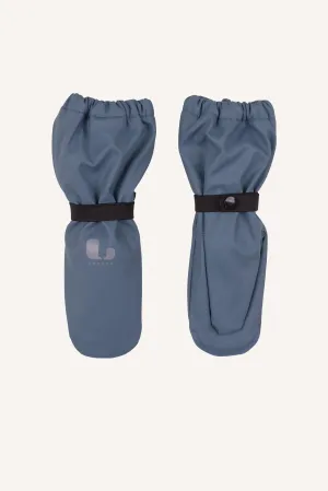 VAREKIL RAIN MITTEN, FLEECE - BLUE