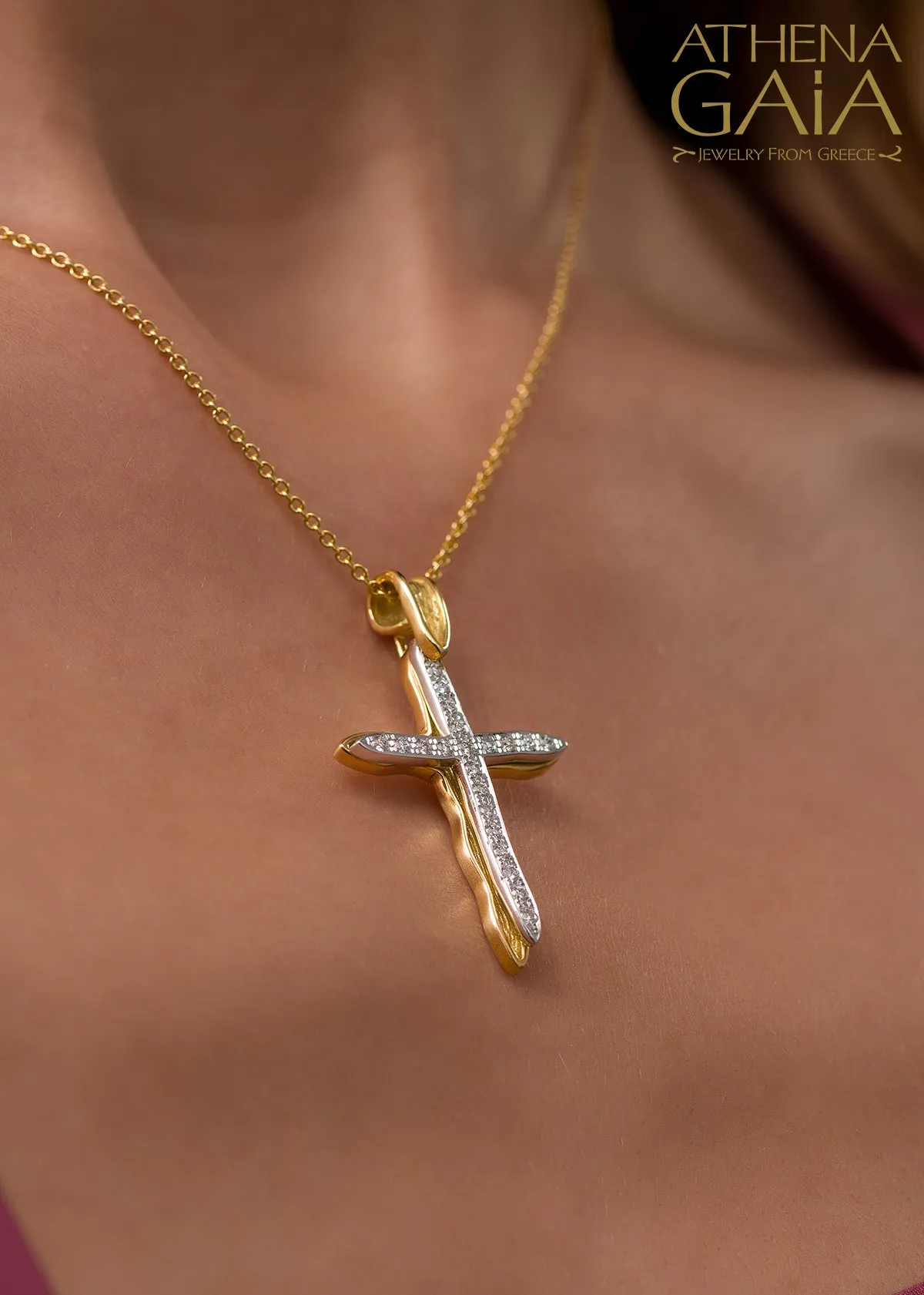 Veiled Earth Scripts "Stalactites" Latin Cross