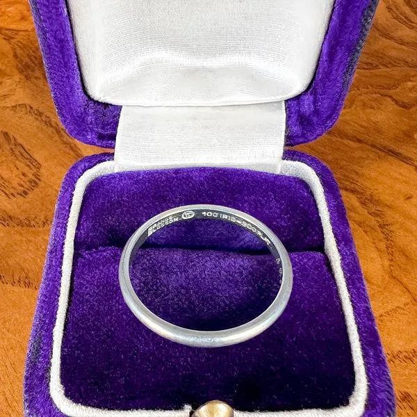 Vintage Wedding Band, 1946