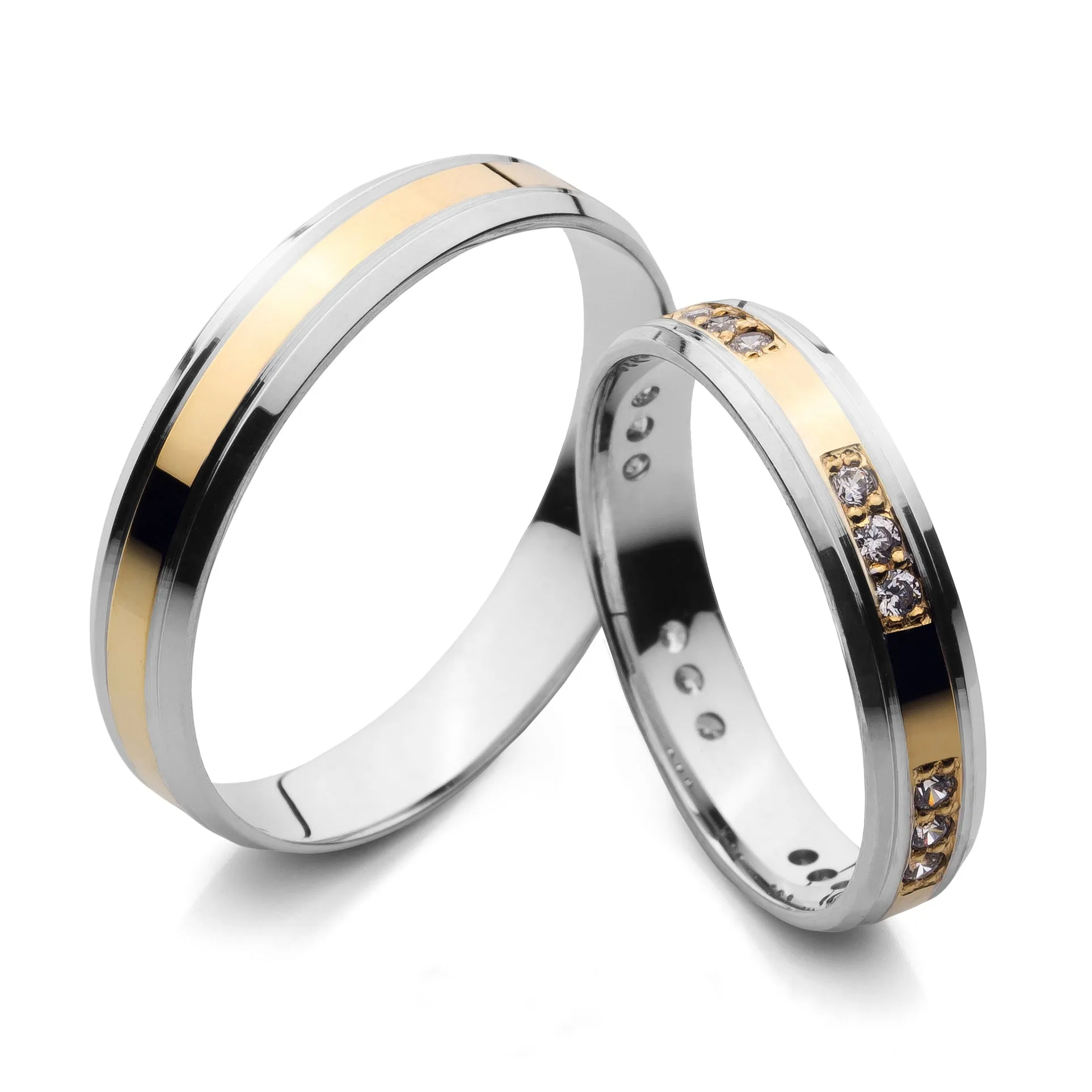 Wedding Band Set (Promise Rings) 4059