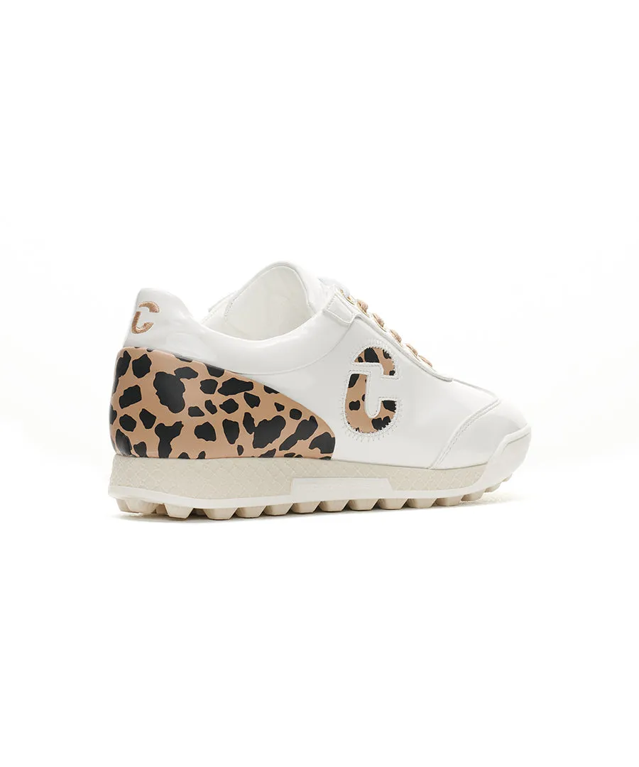 Women's King Cheetah White