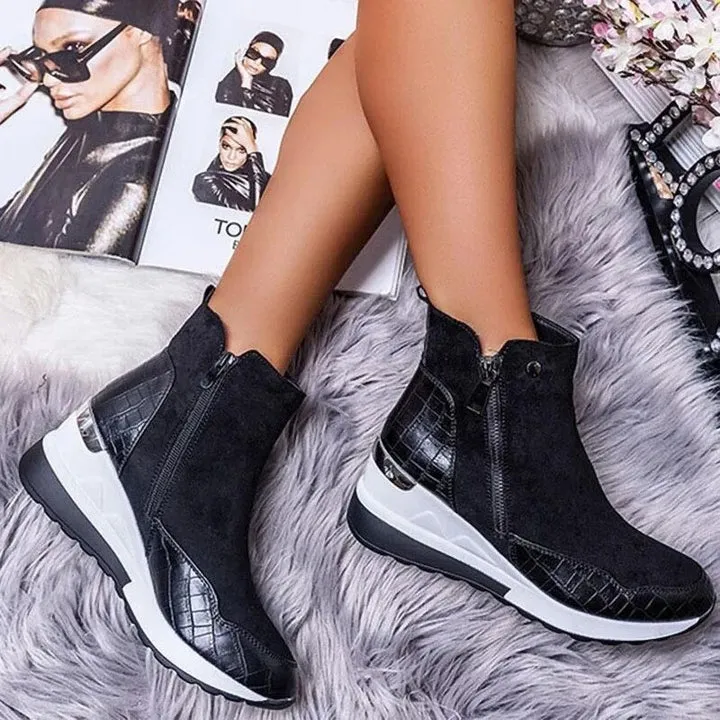 Women's waterproof ankle boots for comfort