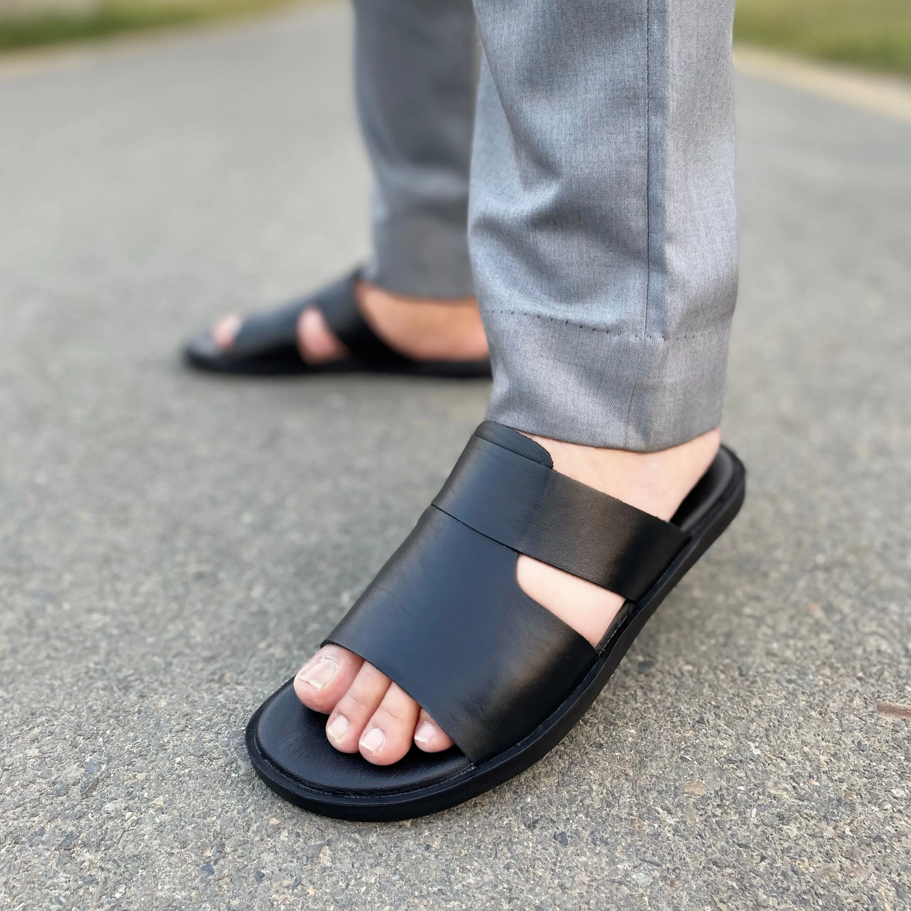 WS Pure leather Handmade Paviliion Chappal WS-147