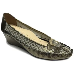 Zaccho Gabriella 206W Pewter Print Shoes